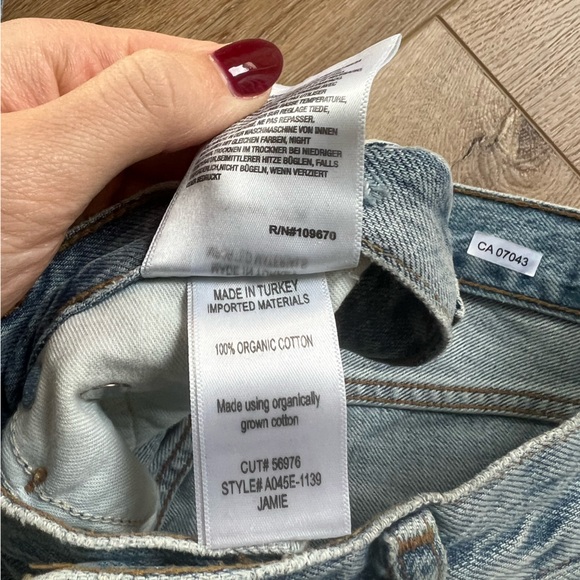 SOLD 🎈Agolde Jamie High Rise Classic Jeans - Picture 4 of 5